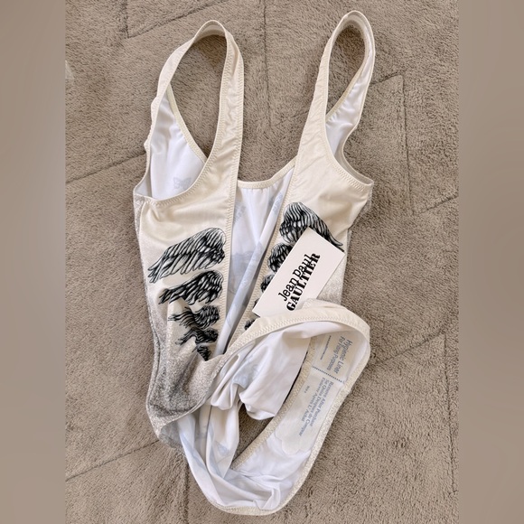 🔥Jean Paul Gaultier Tatoo Roses One-Piece Swimsuit🔥 - Picture 9 of 11